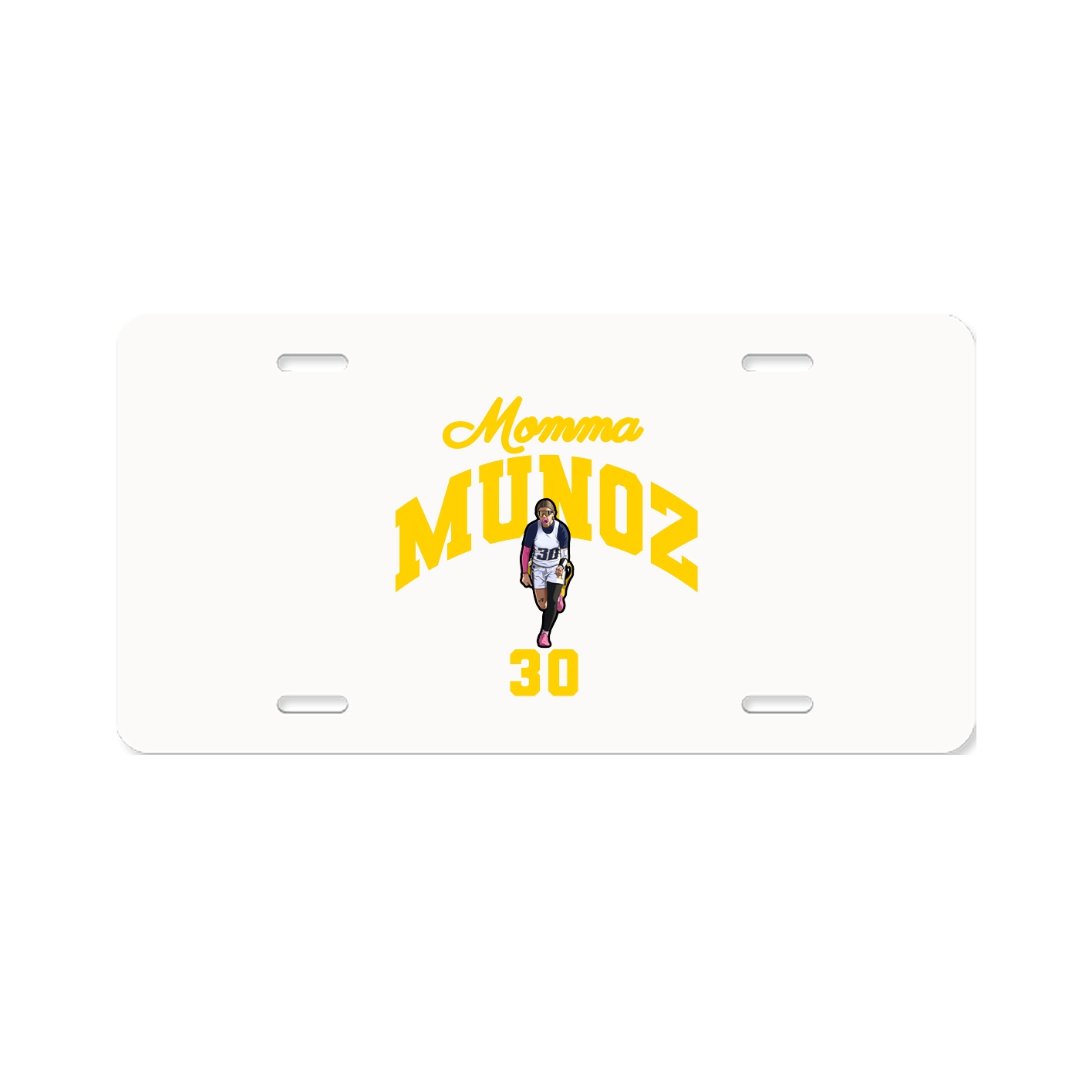 License Plate — Mothers Day Arch in Classic