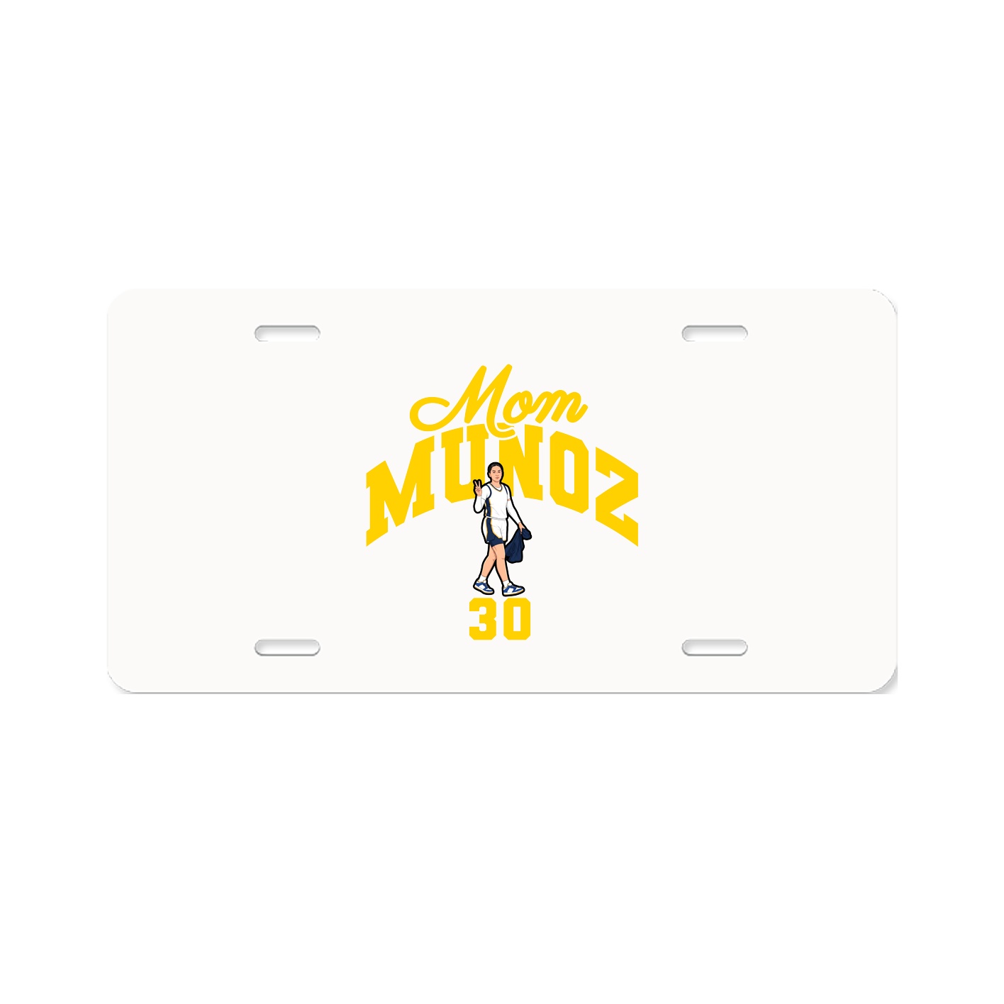 License Plate — Mothers Day Arch in Classic