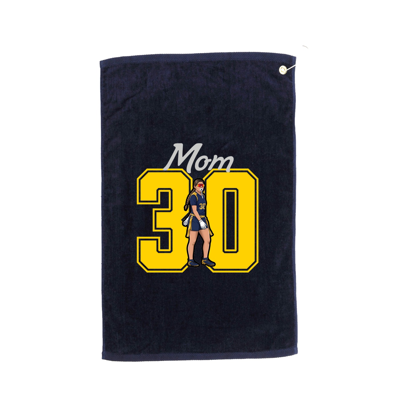 Golf Towel — Mothers Day Shirsey in Navy