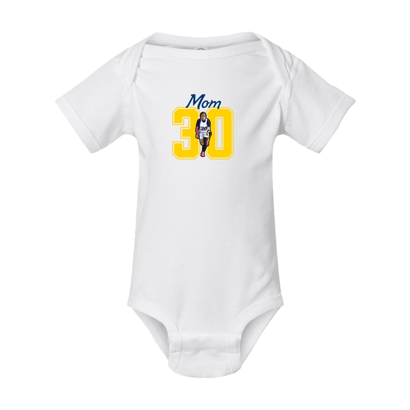 Baby Onesie — Mothers Day Shirsey in White