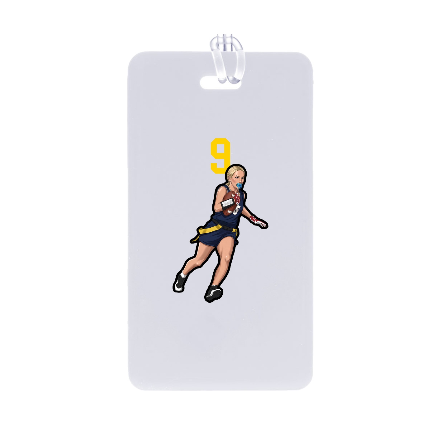 Bag Tag — Number Top in Classic
