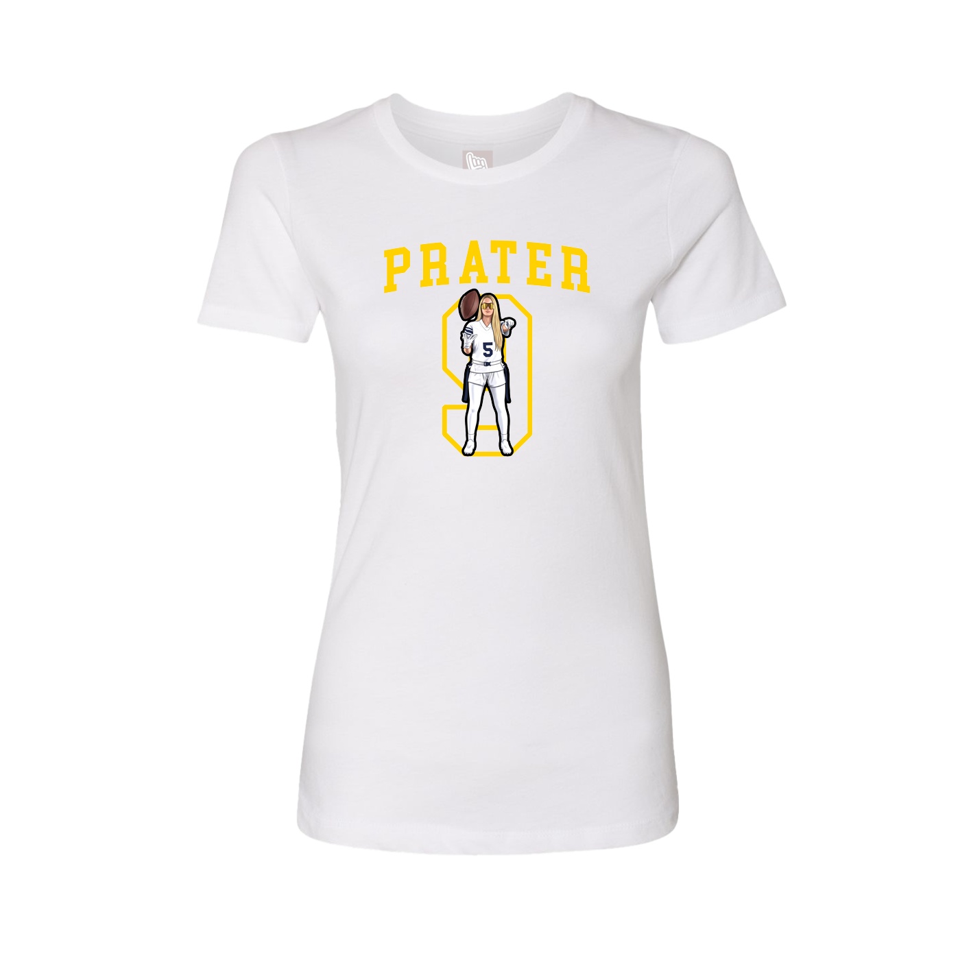 Fitted Women's Tee — Shirsey in White
