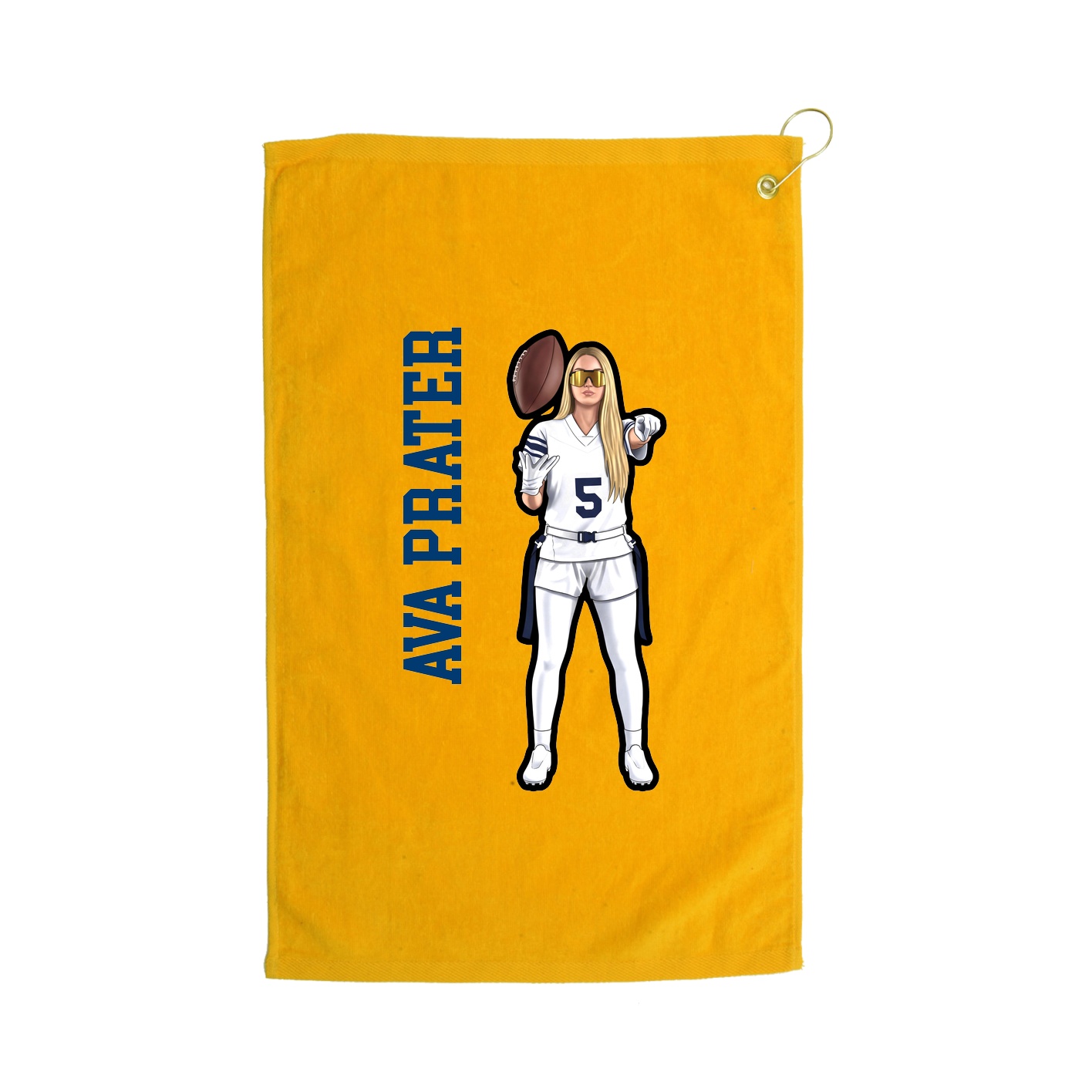 Terry Velour Golf Towel