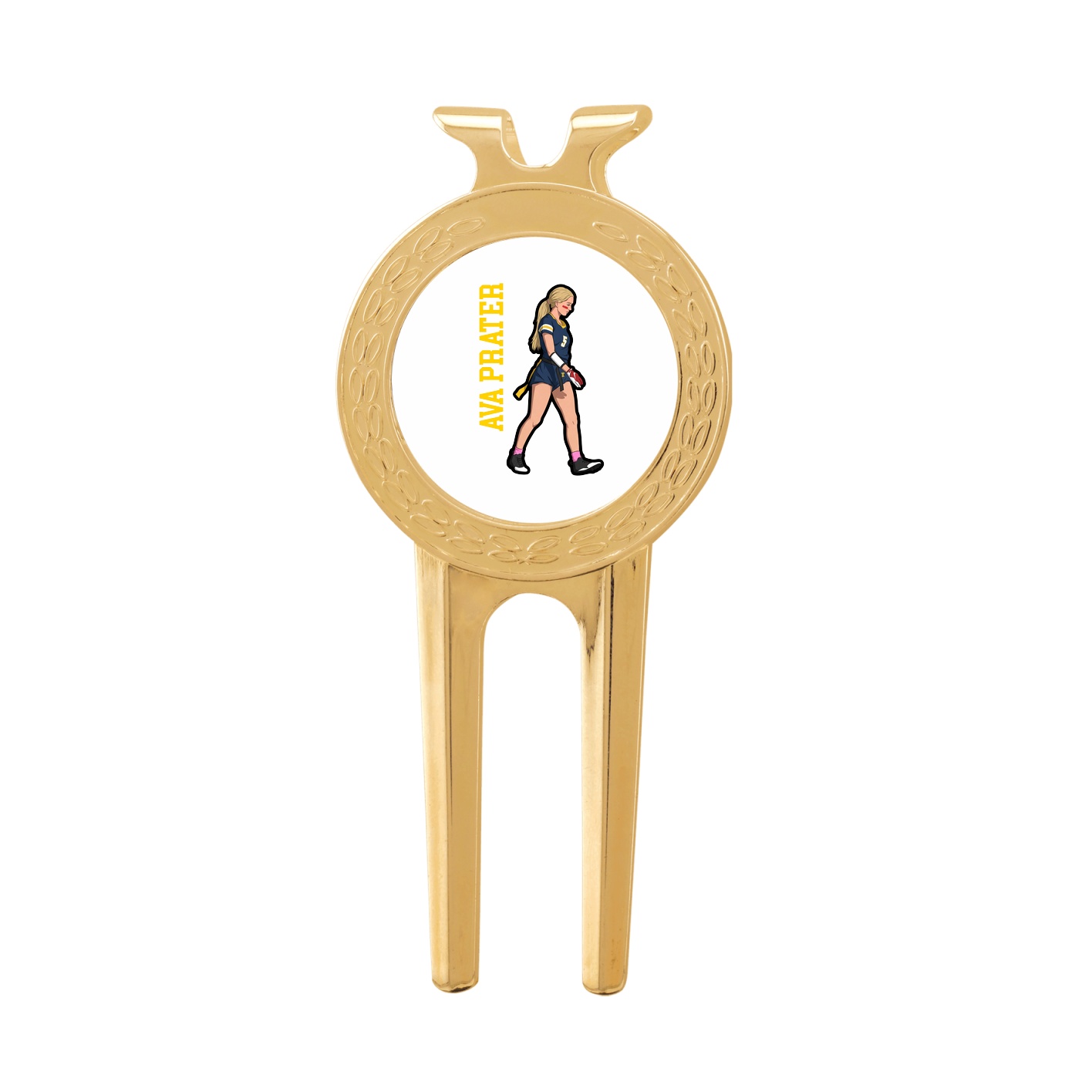 Divot Tool with Ball Marker — Name Vertical in Classic
