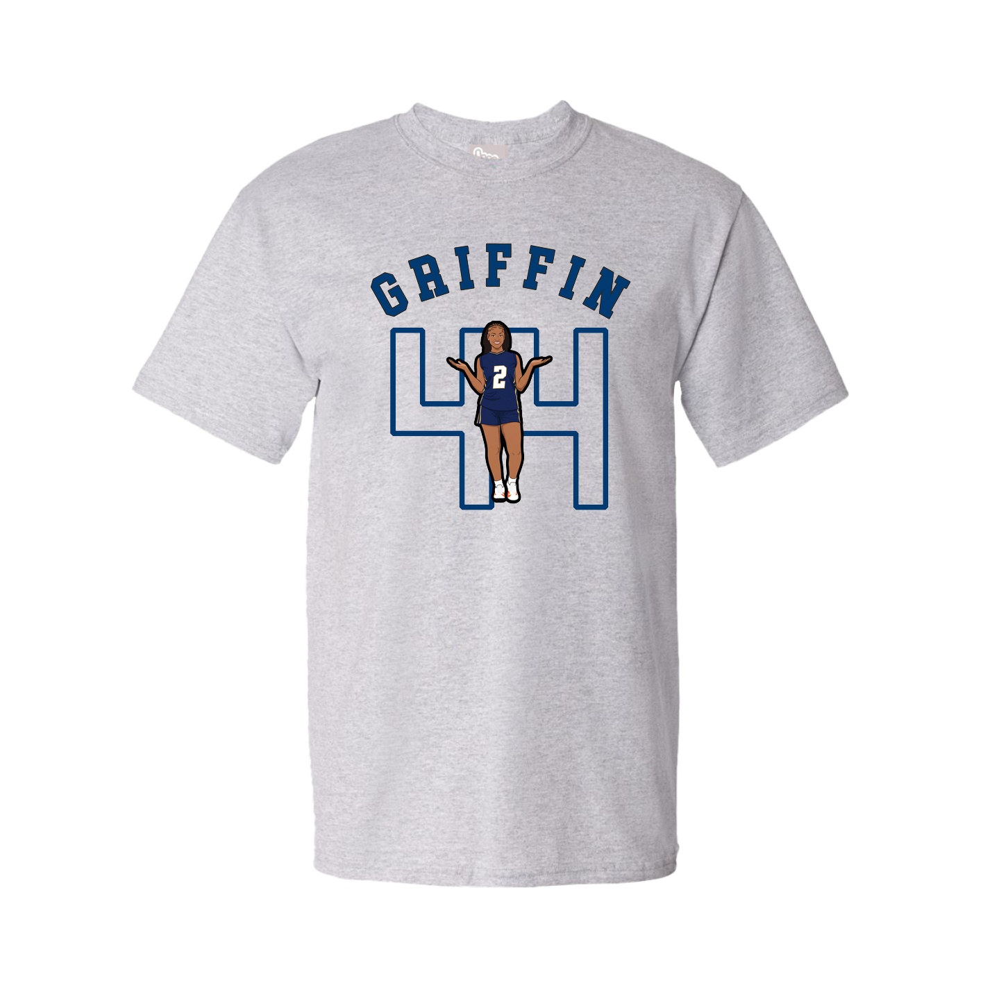Youth Tee — Shirsey Arch in Grey
