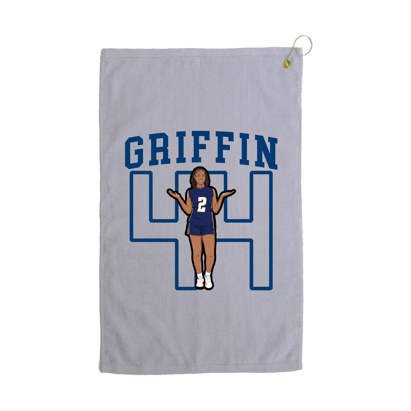 Golf Towel — Shirsey in Grey