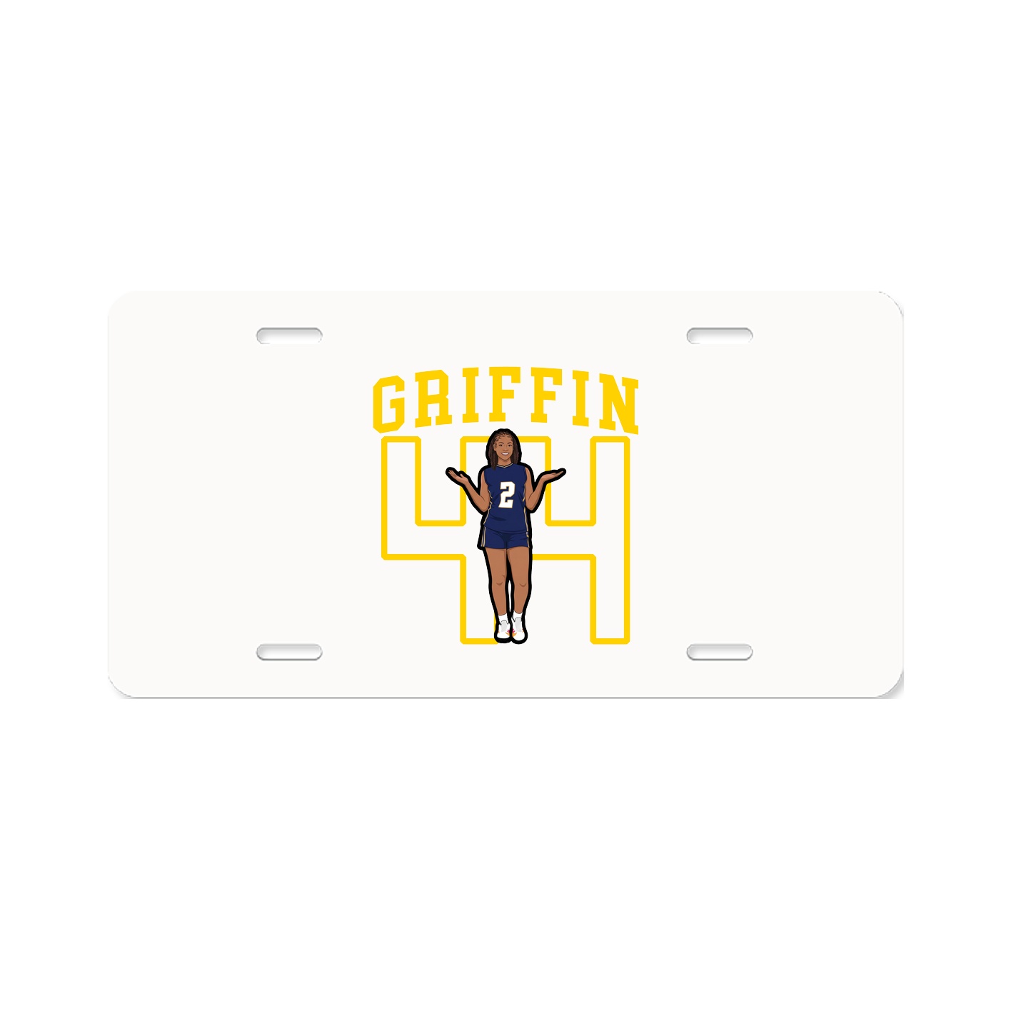 License Plate — Shirsey in Classic