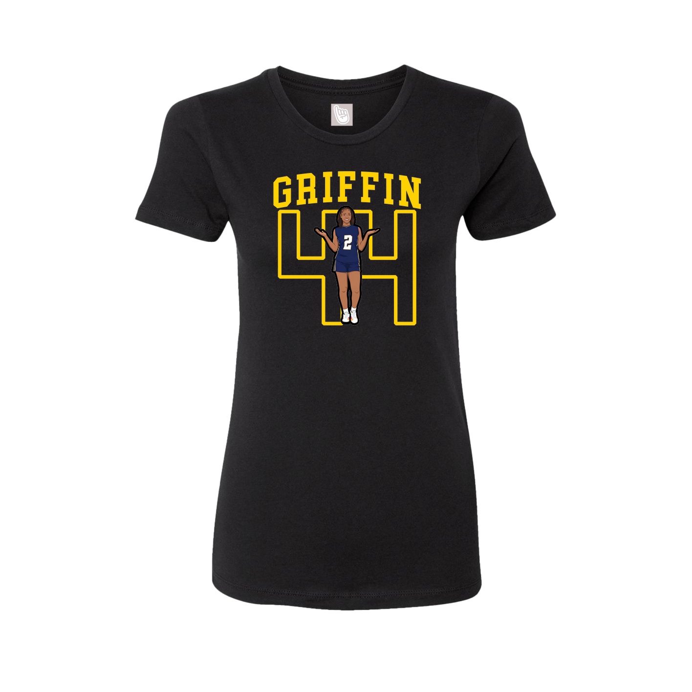 Womens Tee — Shirsey in Black