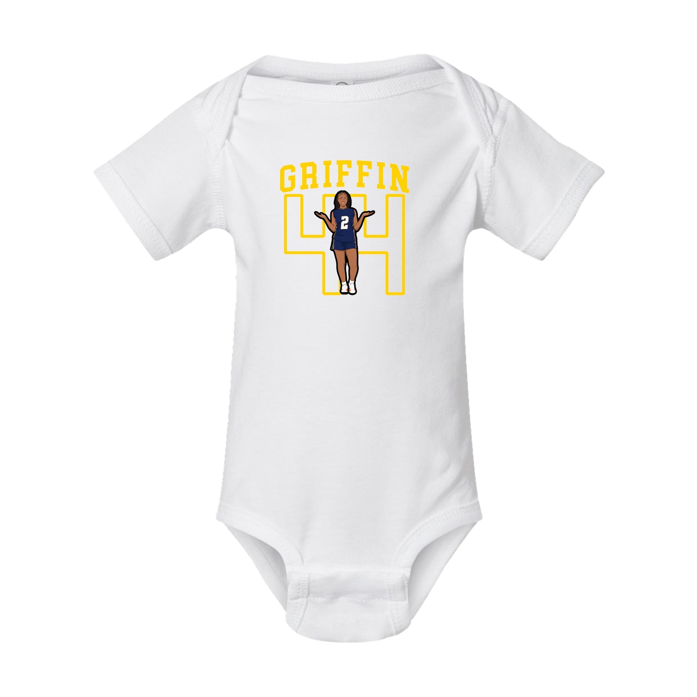 Baby Onesie — Shirsey in White