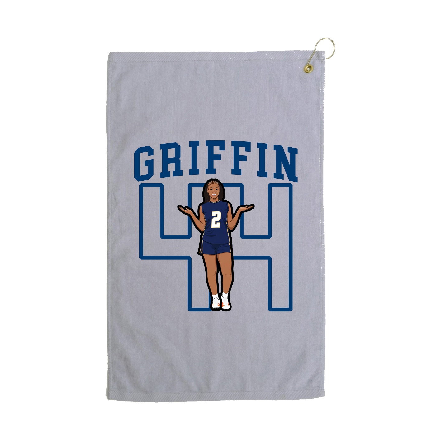 Golf Towel — Shirsey in Grey