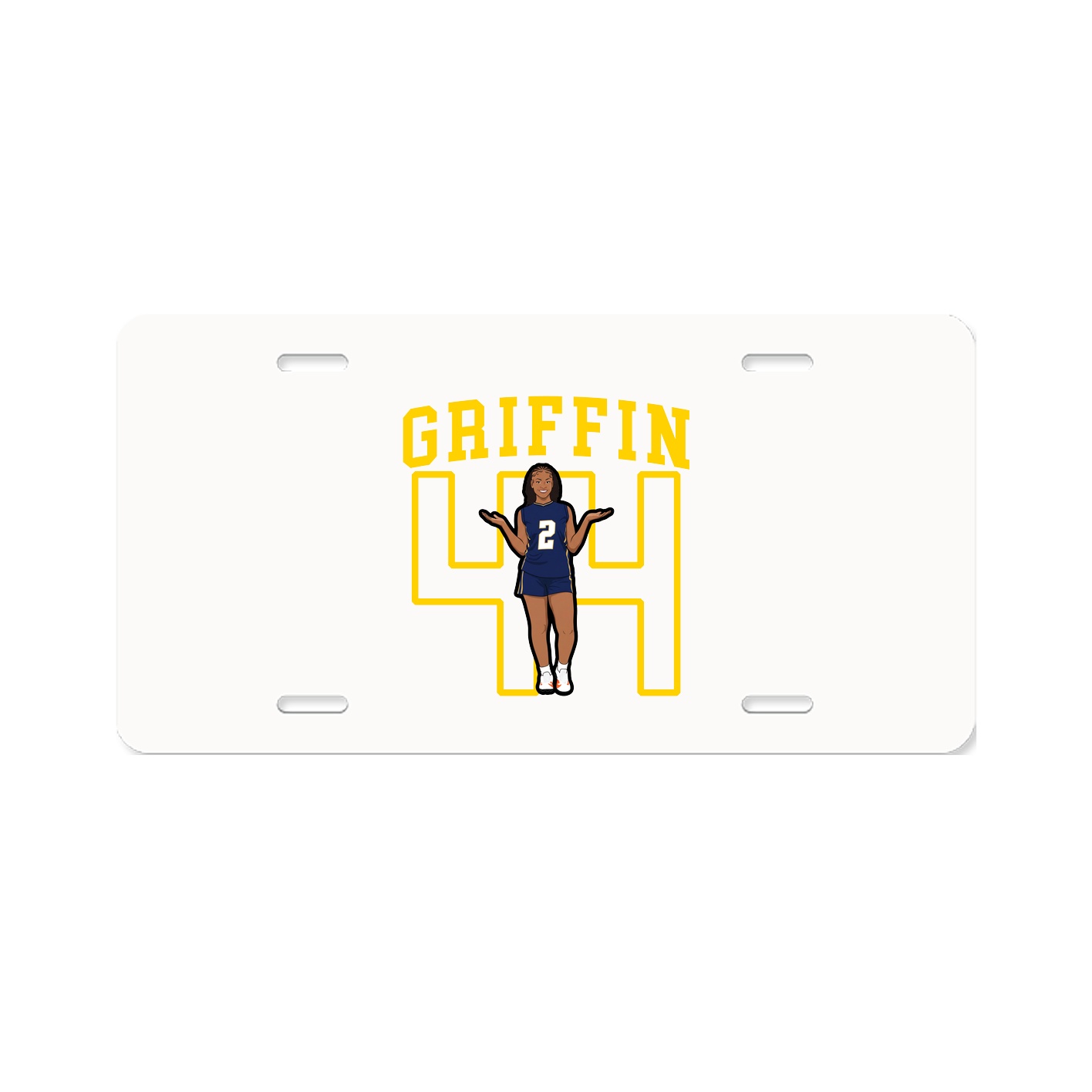 License Plate — Shirsey in Classic