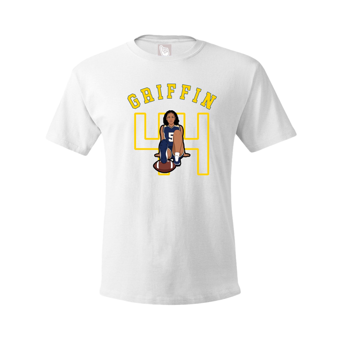 Youth Tee — Shirsey Arch in White