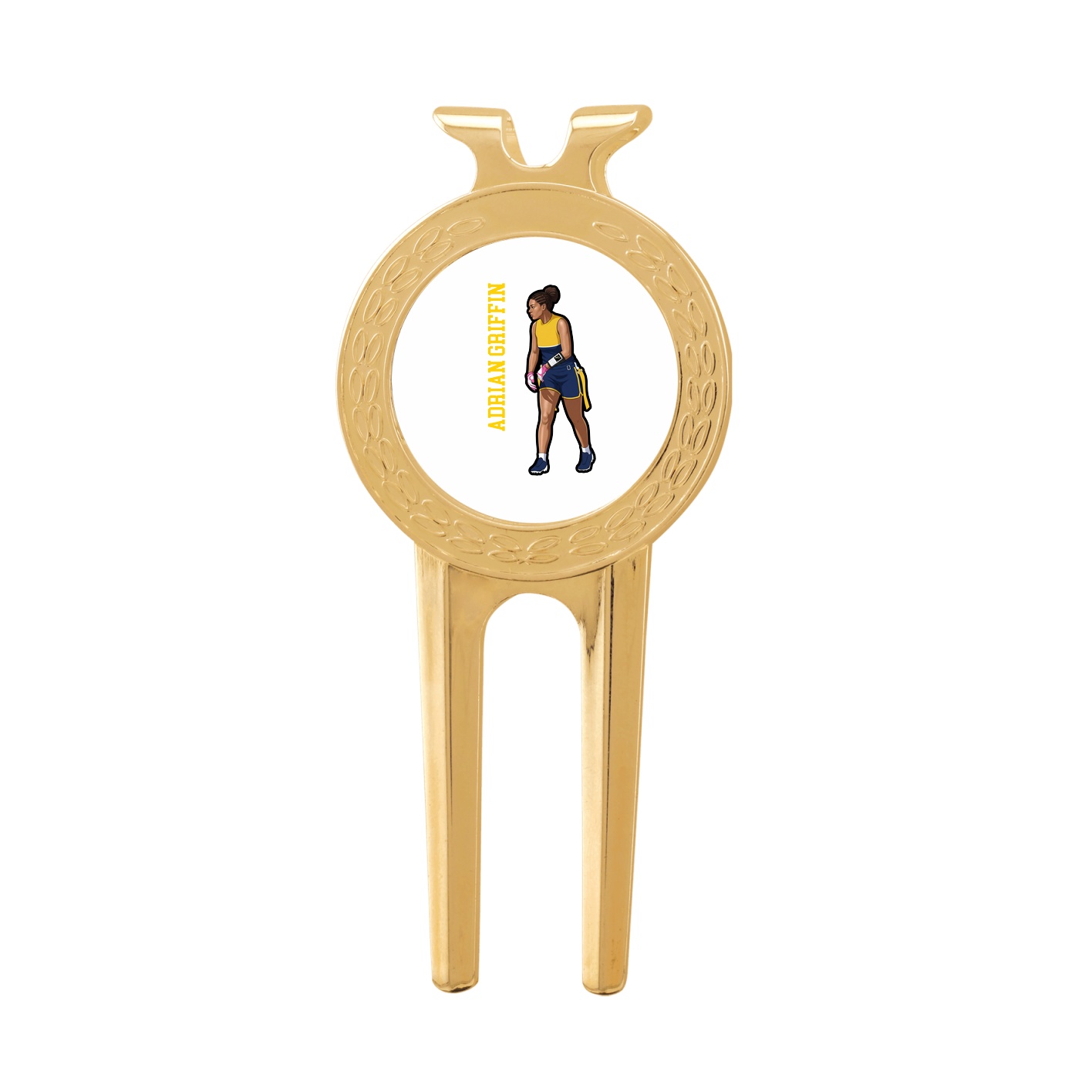 Divot Tool with Ball Marker — Name Vertical in Classic