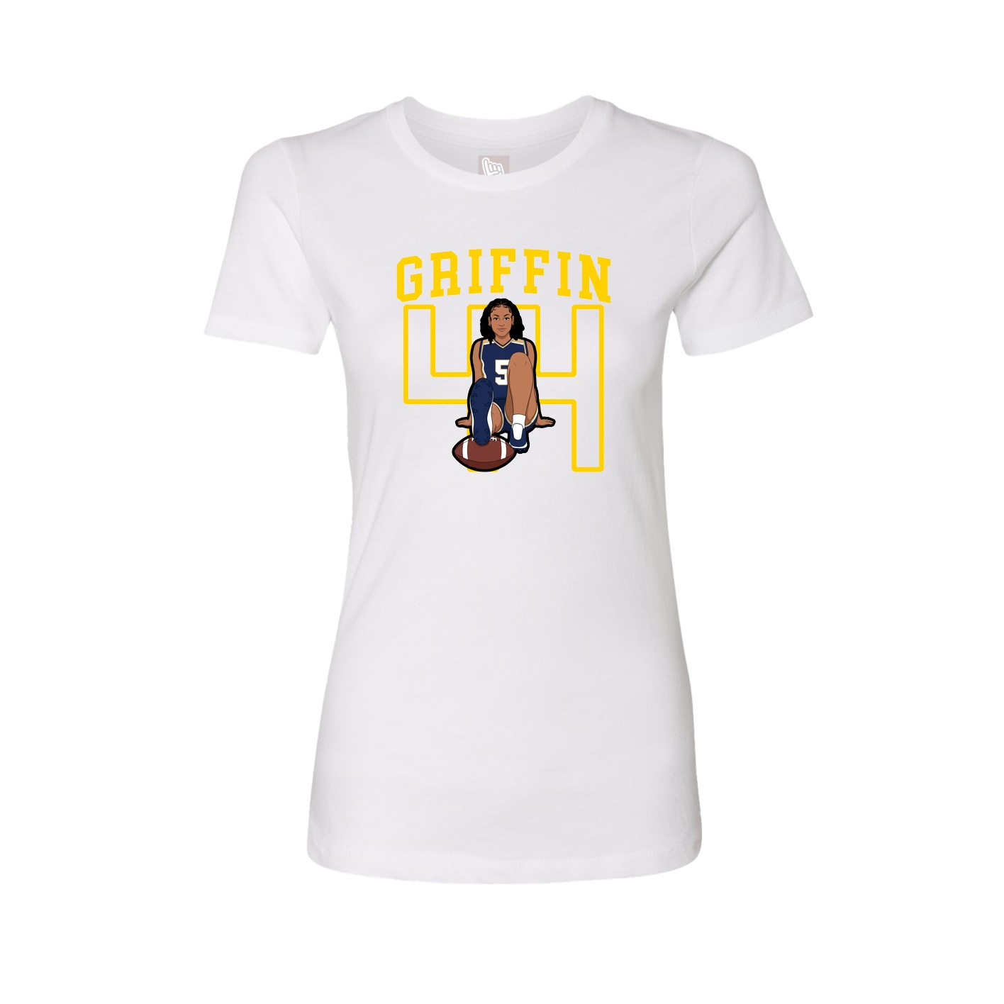 Fitted Women's Tee — Shirsey in White