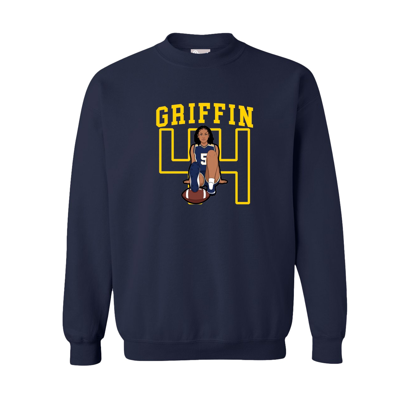 Fleece Crew — Shirsey in Navy