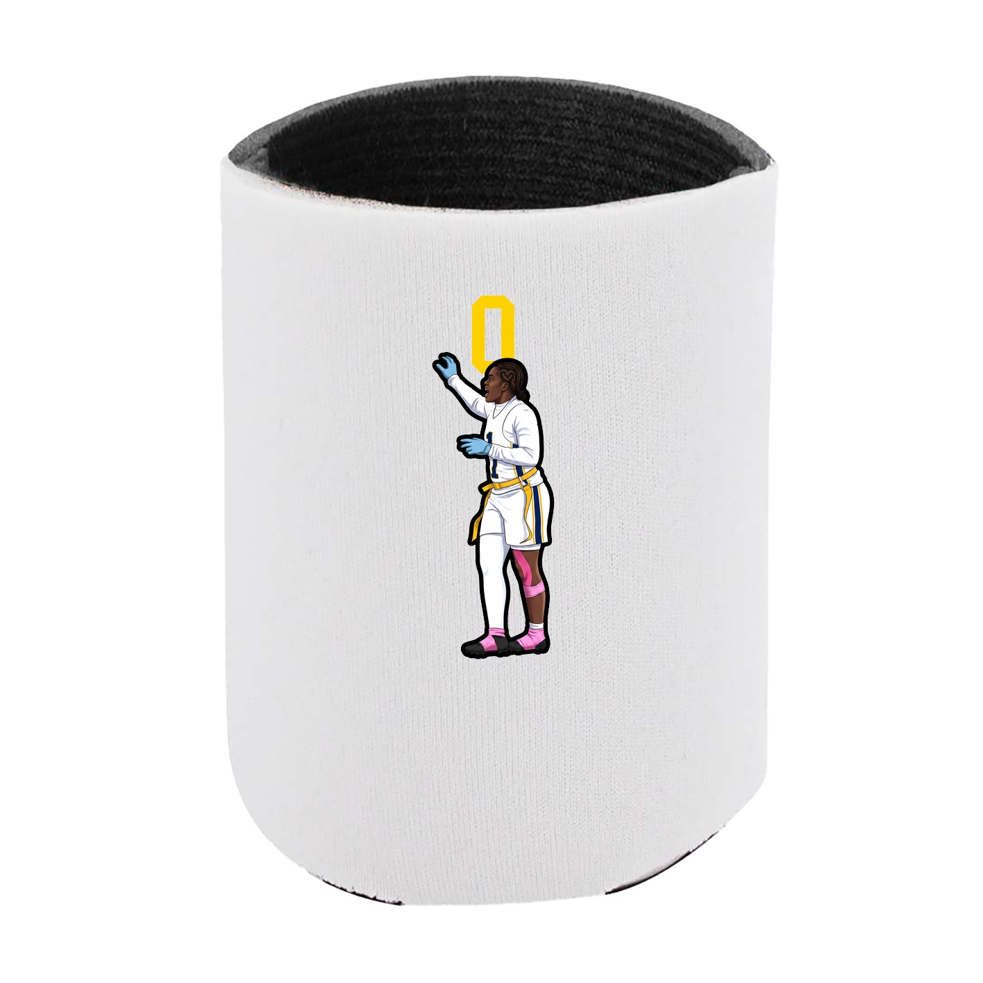 Can Holder — Number Top in White
