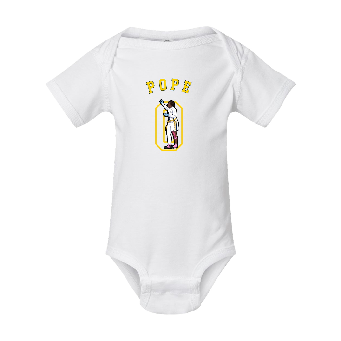 Baby Onesie — Shirsey Arch in White
