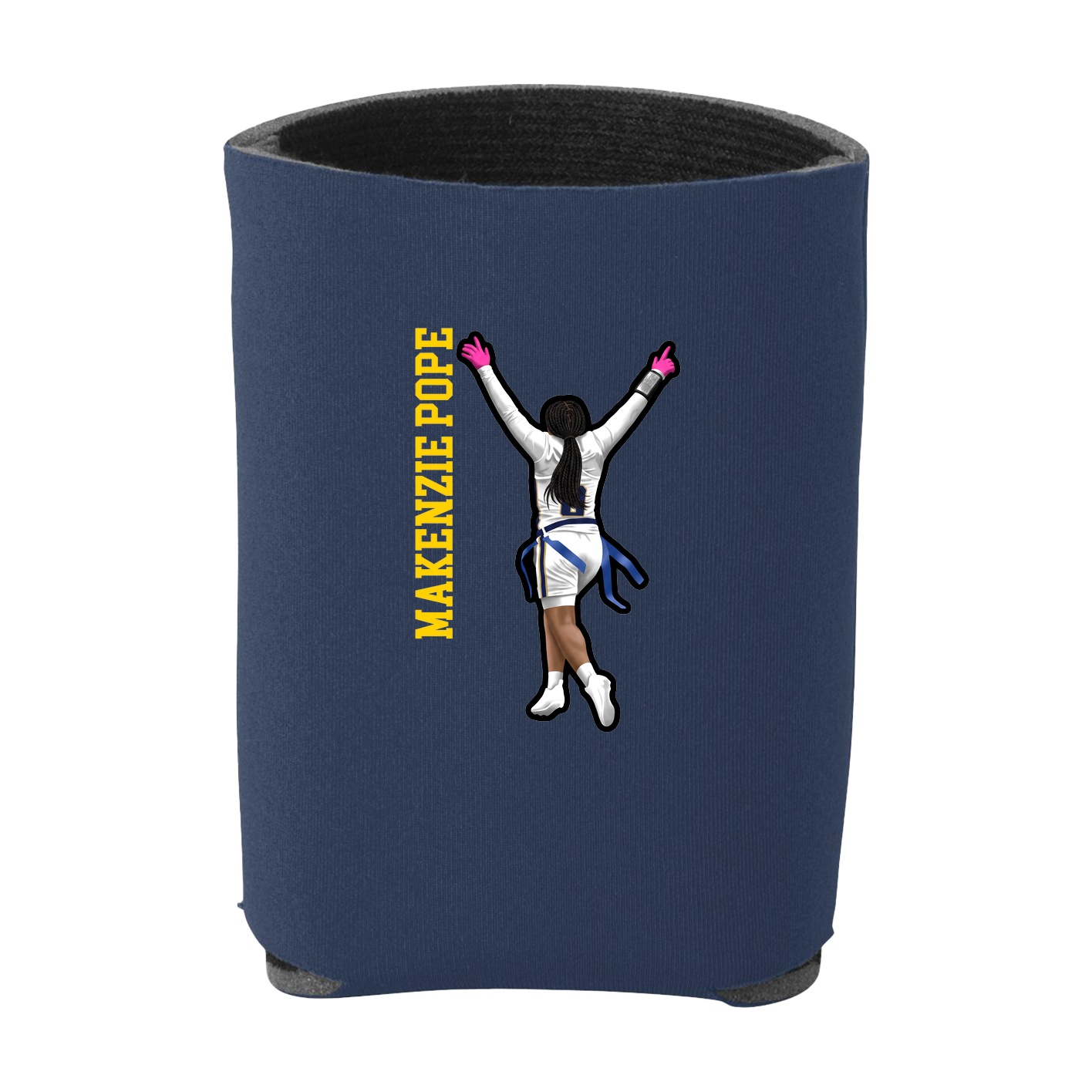 Can Holder — Name Vertical in Navy