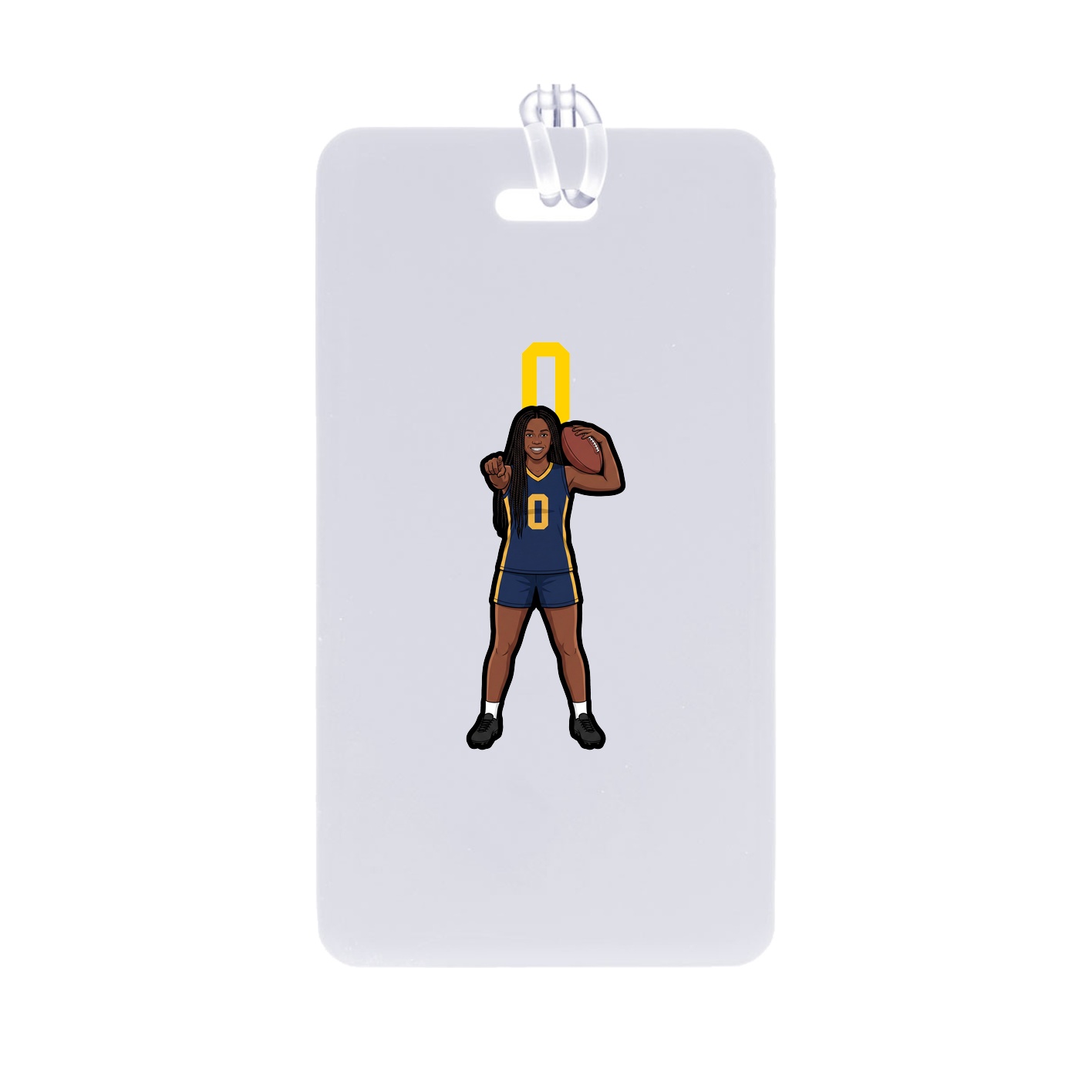 Bag Tag — Number Top in Classic