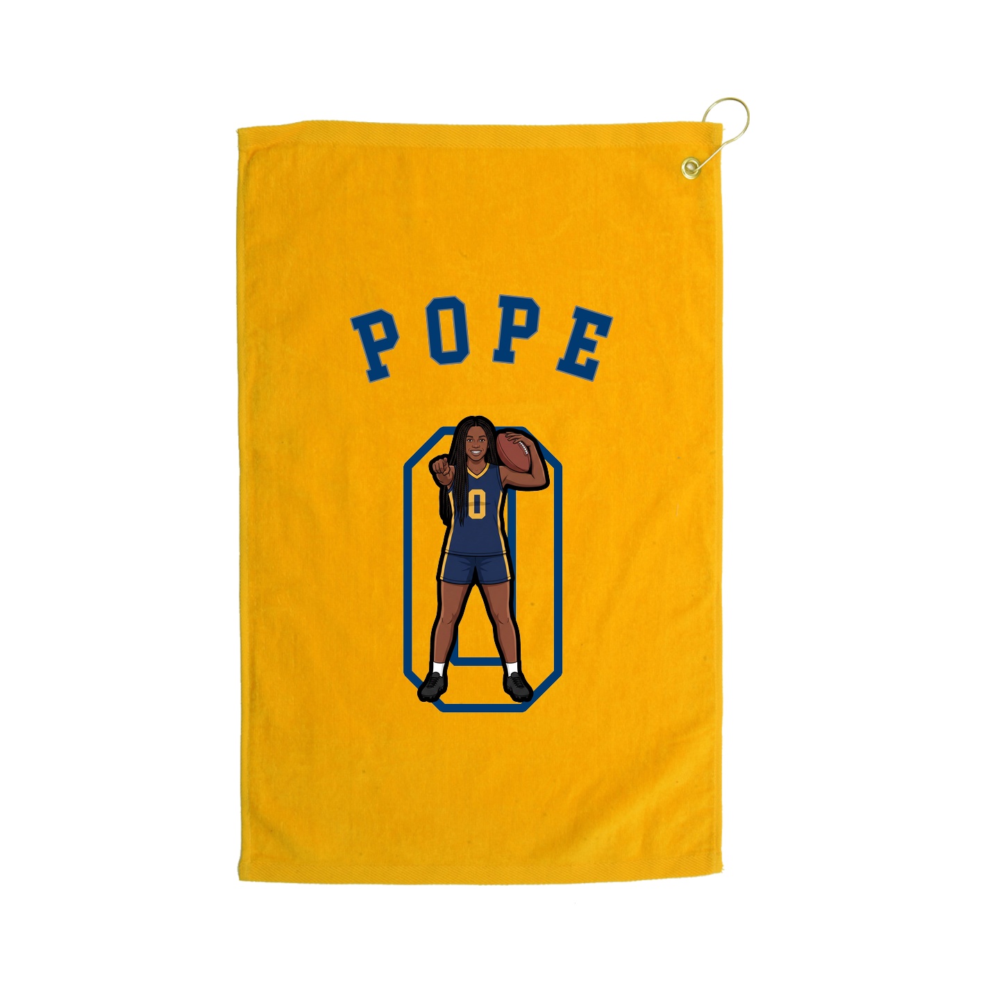 Golf Towel — Shirsey Arch in Gold