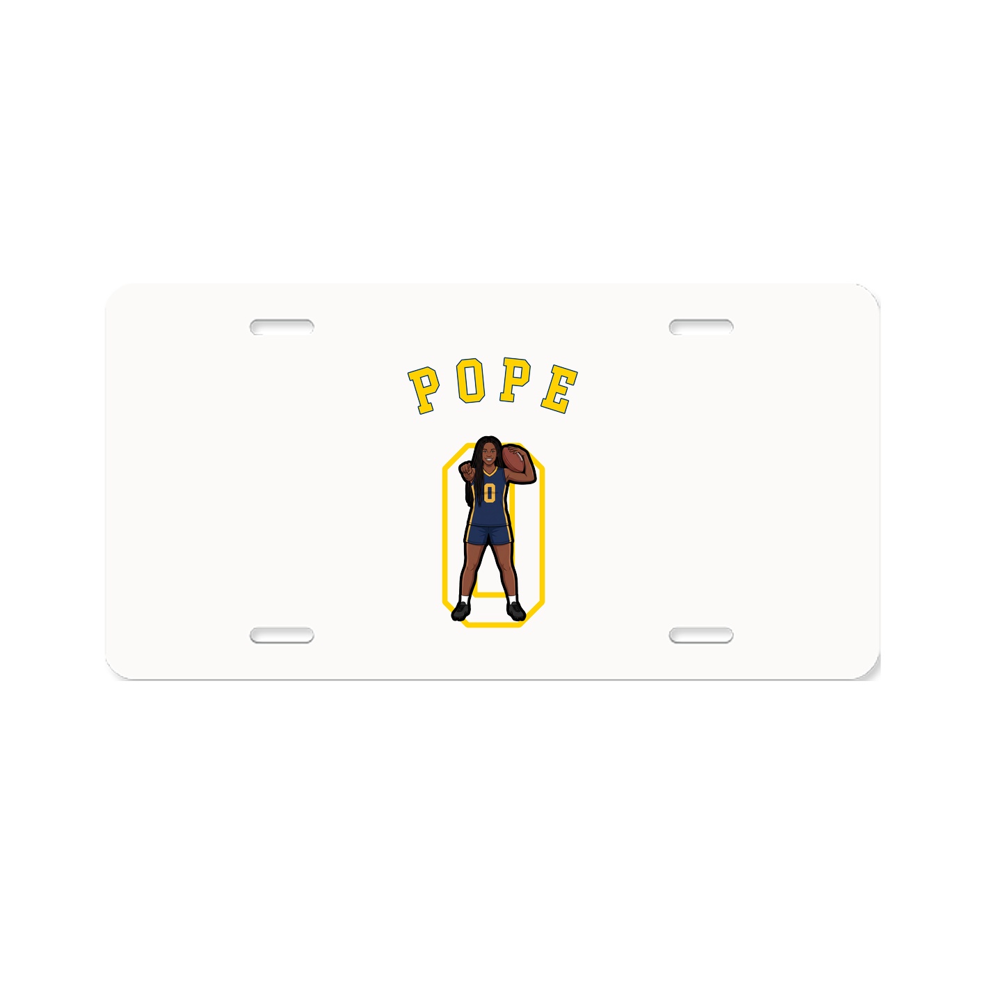 License Plate — Shirsey Arch in Classic