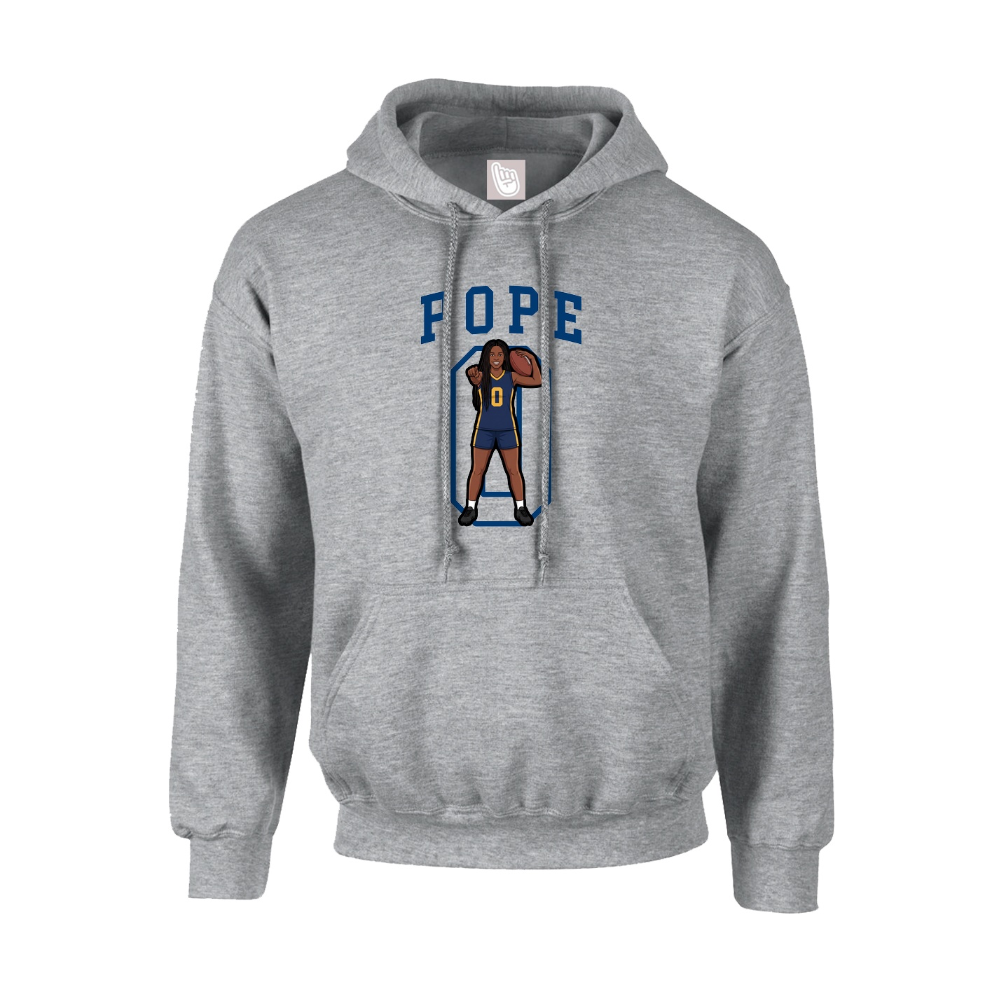 Hoodie — Shirsey in Grey