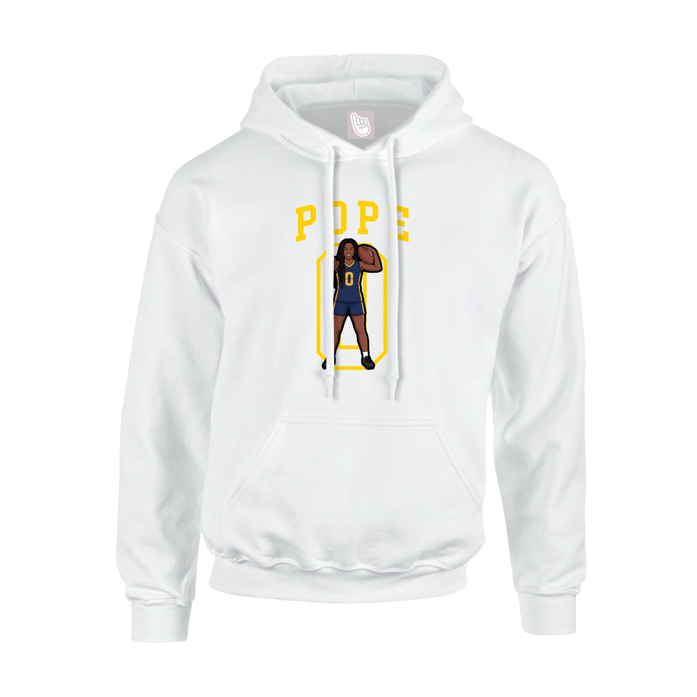 Youth Hoodie — Shirsey in White