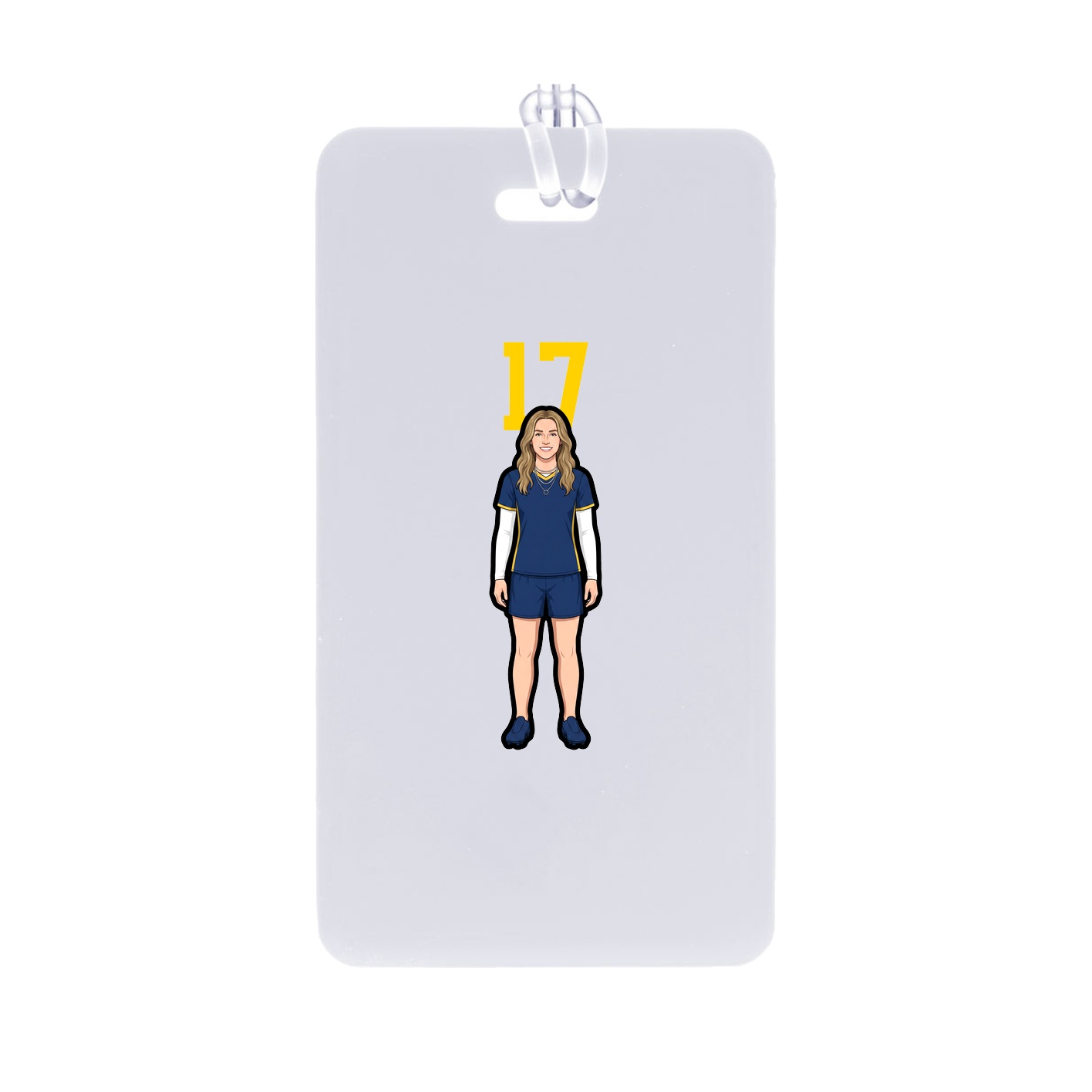 Bag Tag — Number Top in Classic