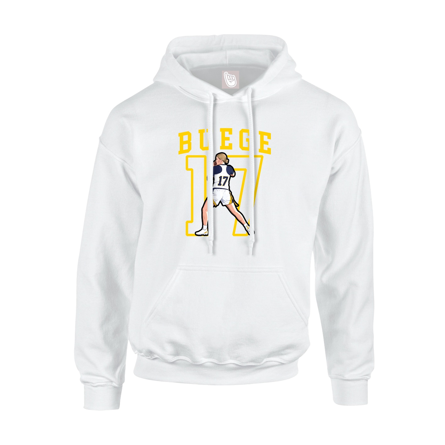 Youth Hoodie — Shirsey in White