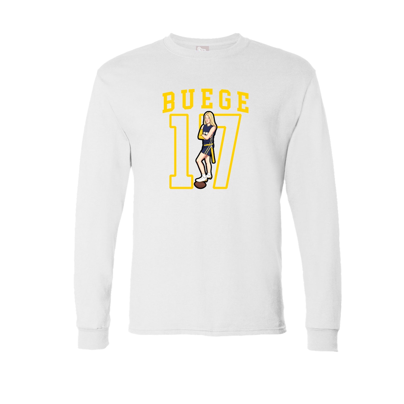 Long Sleeve Tee — Shirsey in White