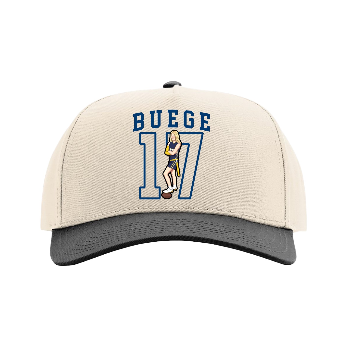 Full Fabric Five-Panel Champ Cap