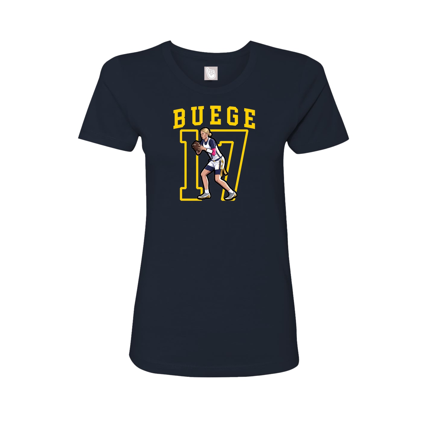 Fitted Women's Tee — Shirsey in Navy
