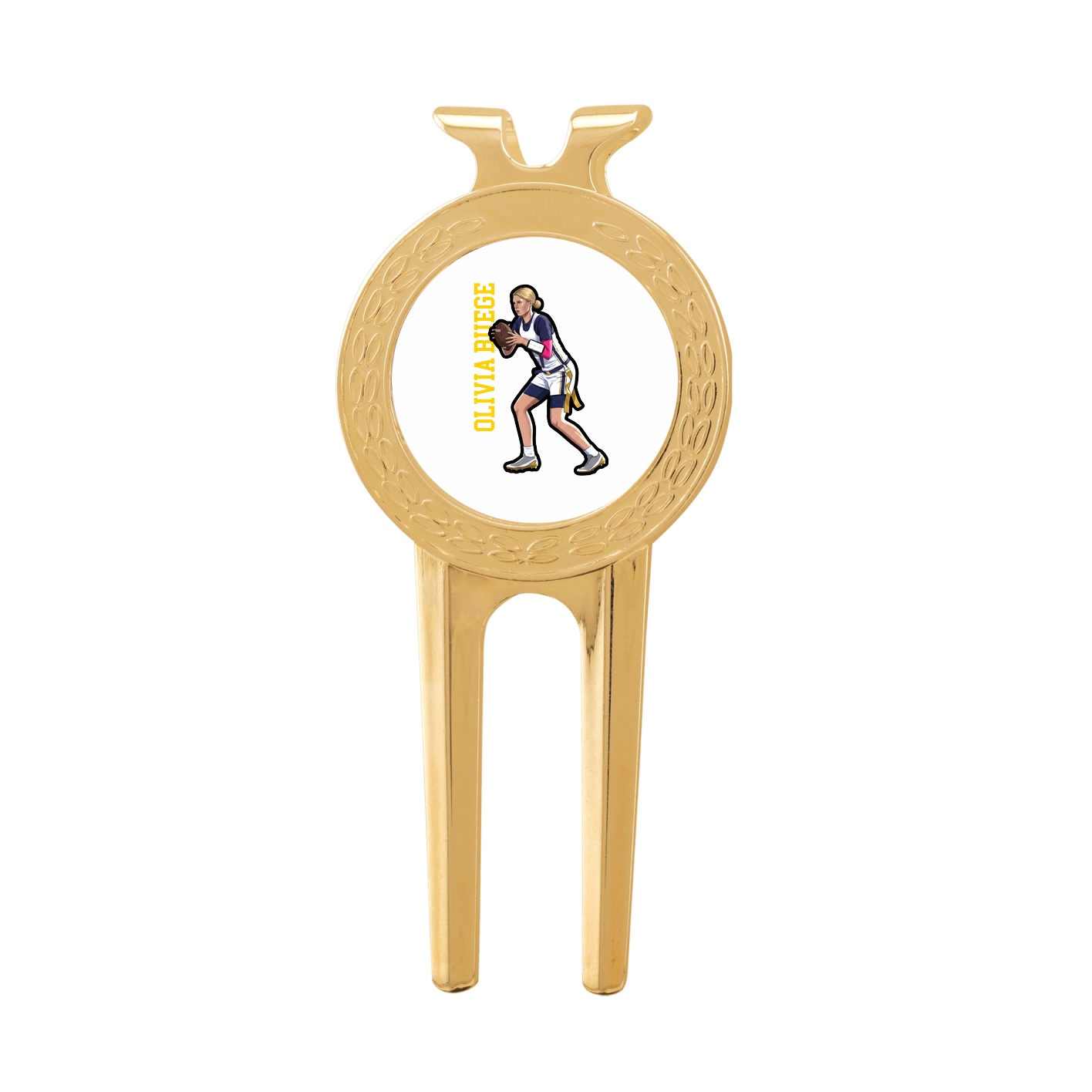 Divot Tool with Ball Marker — Name Vertical in Classic