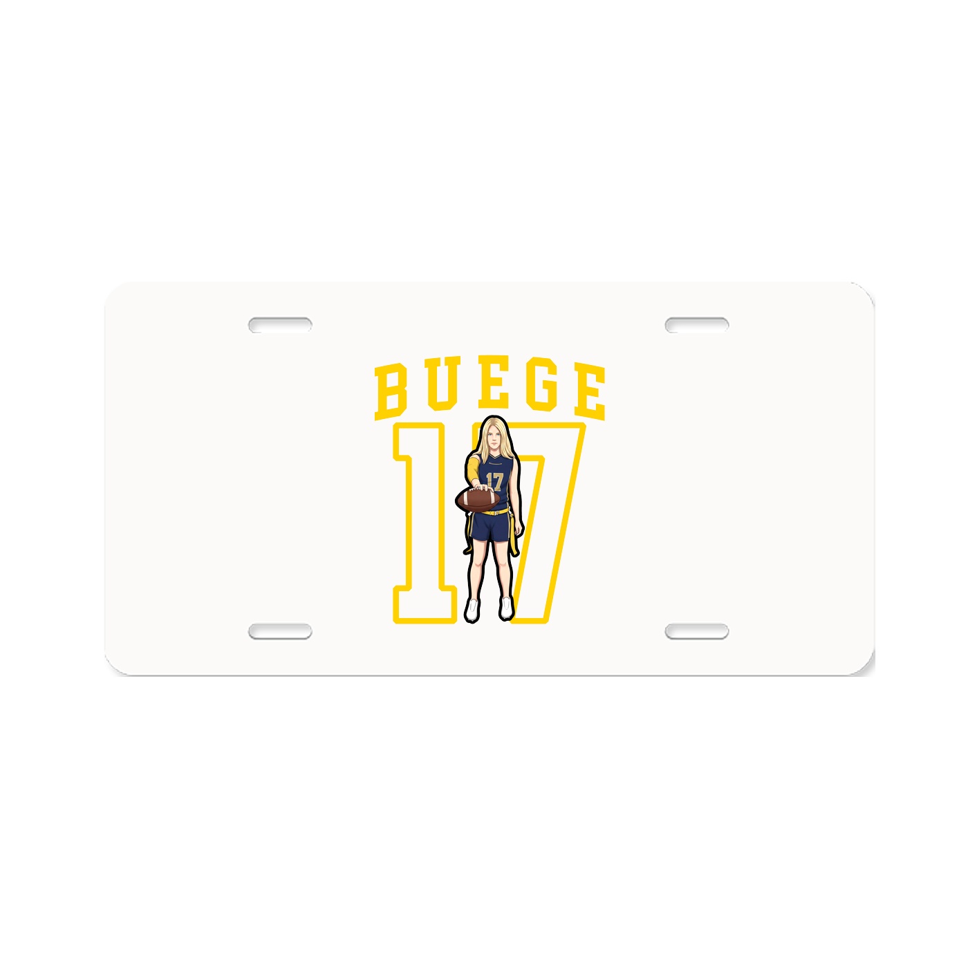 Aluminum License Plate