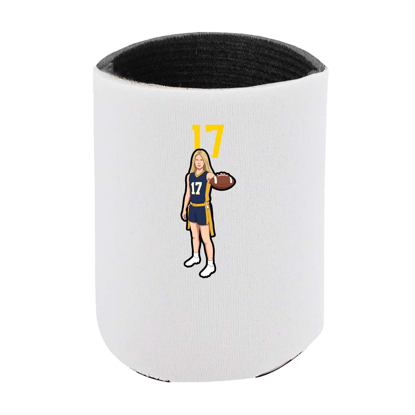 Can Holder — Number Top in White
