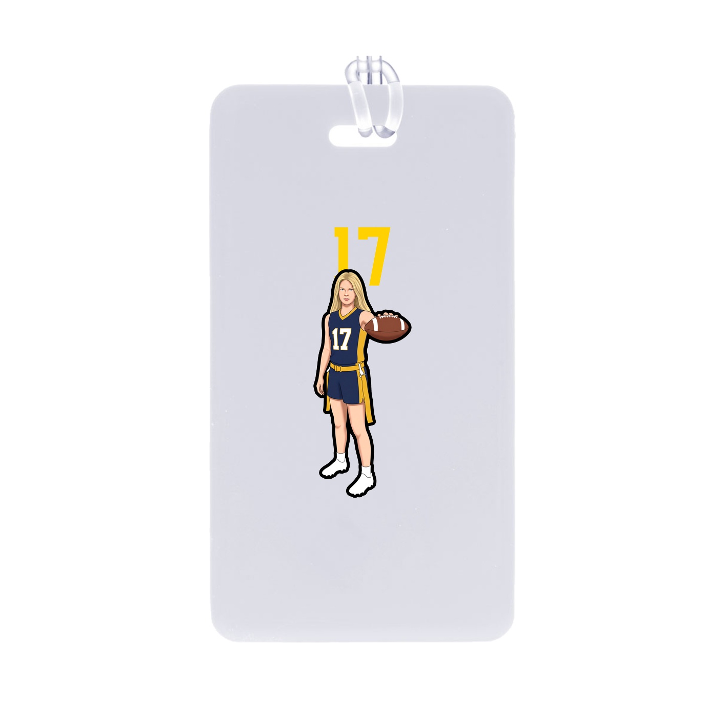 Bag Tag — Number Top in Classic