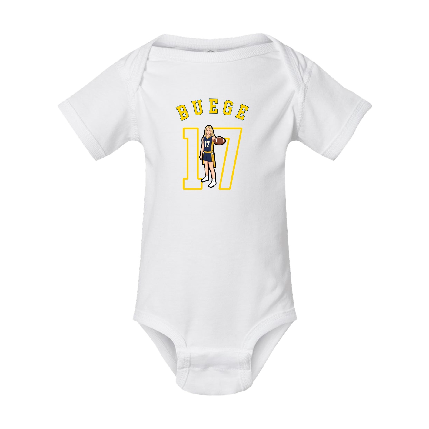Baby Onesie — Shirsey Arch in White