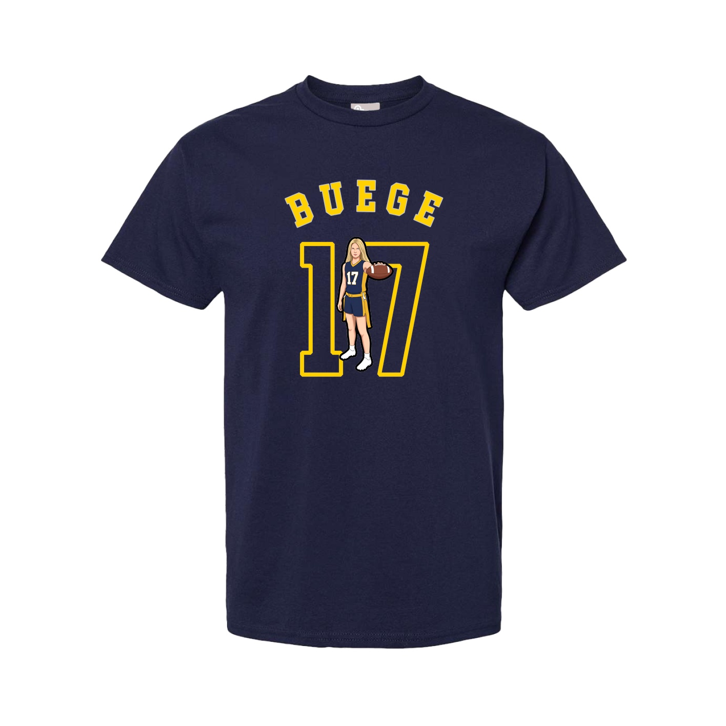 Youth Tee — Shirsey Arch in Navy