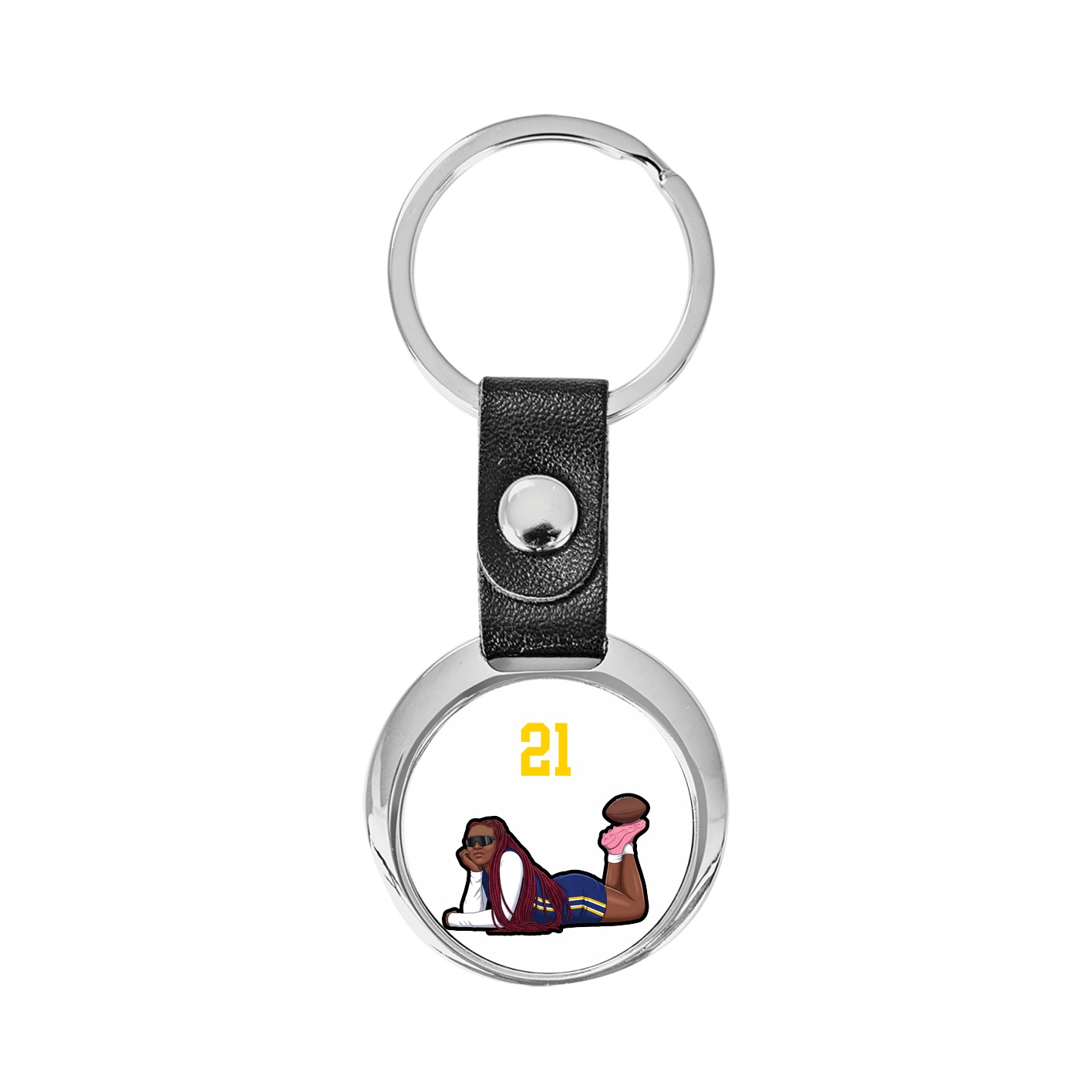 Key Chain — Number Top in Classic