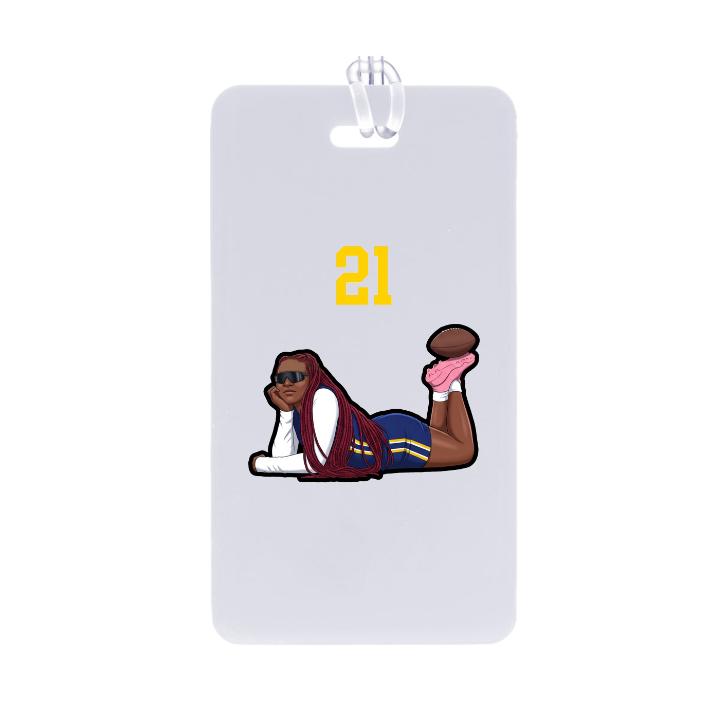 Bag Tag — Number Top in Classic