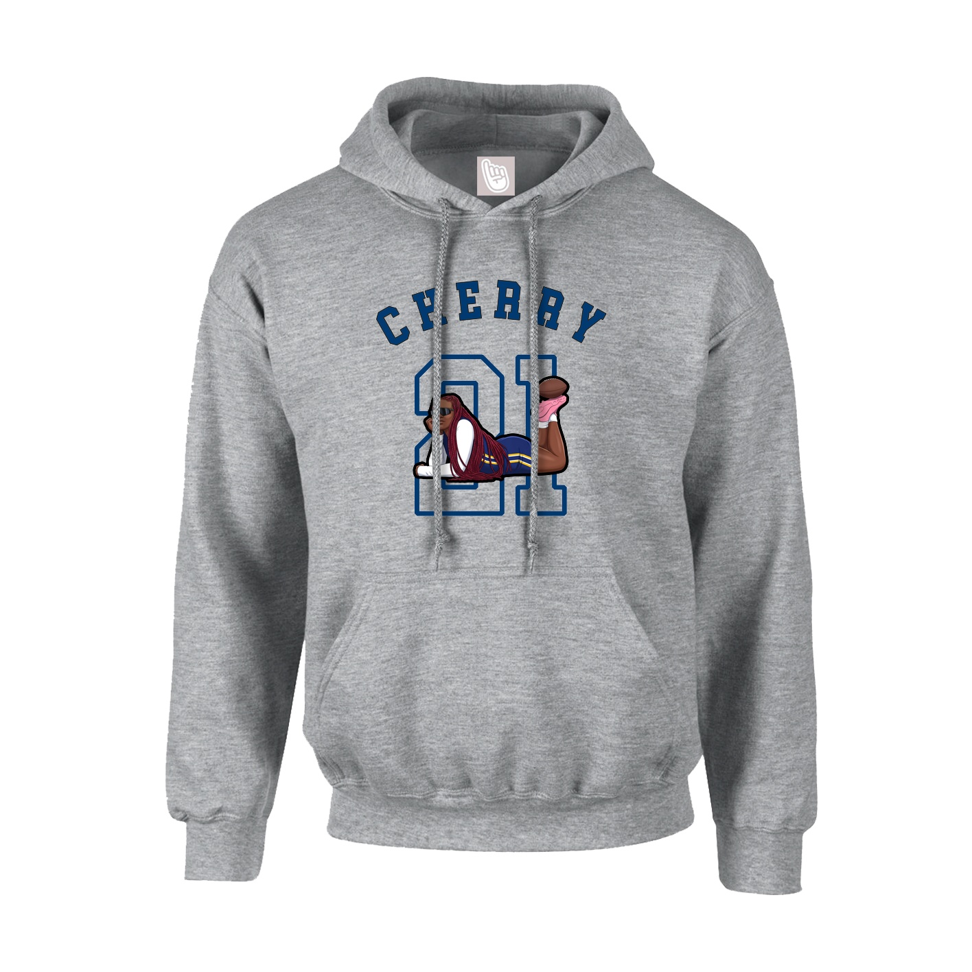 Youth Hoodie — Shirsey Arch in Grey