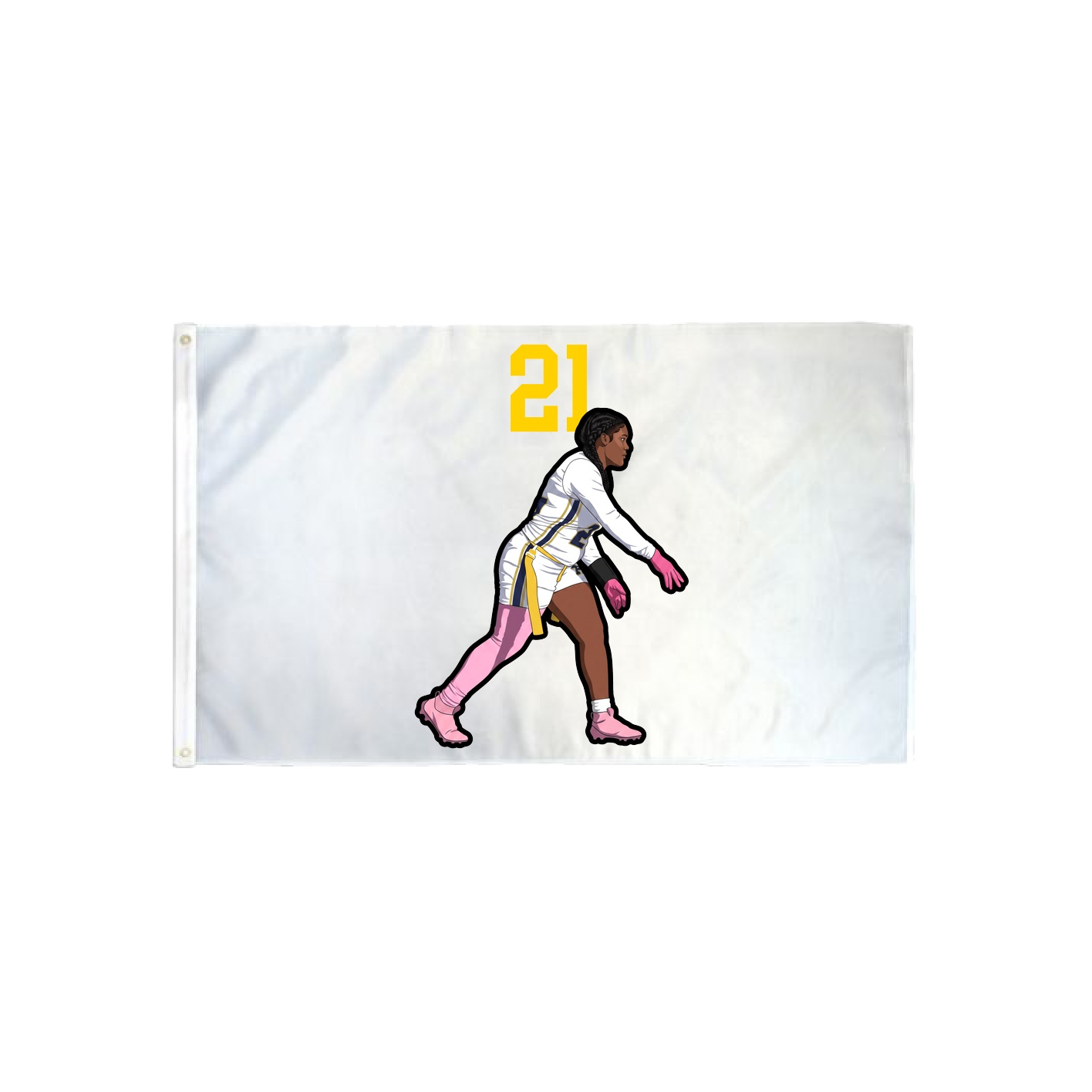 3x5 Flag — Number Top in Classic