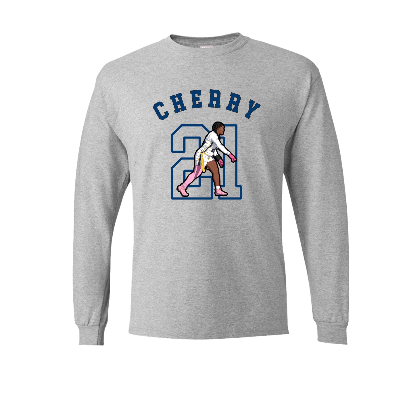 Long Sleeve Tee — Shirsey Arch in Grey