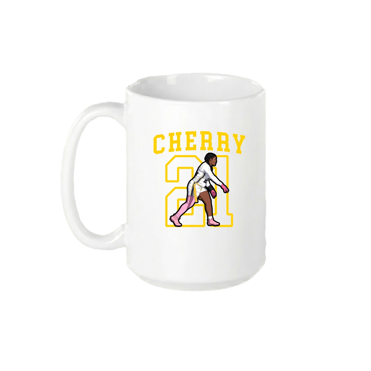 15oz Coffee Mug — Shirsey in White