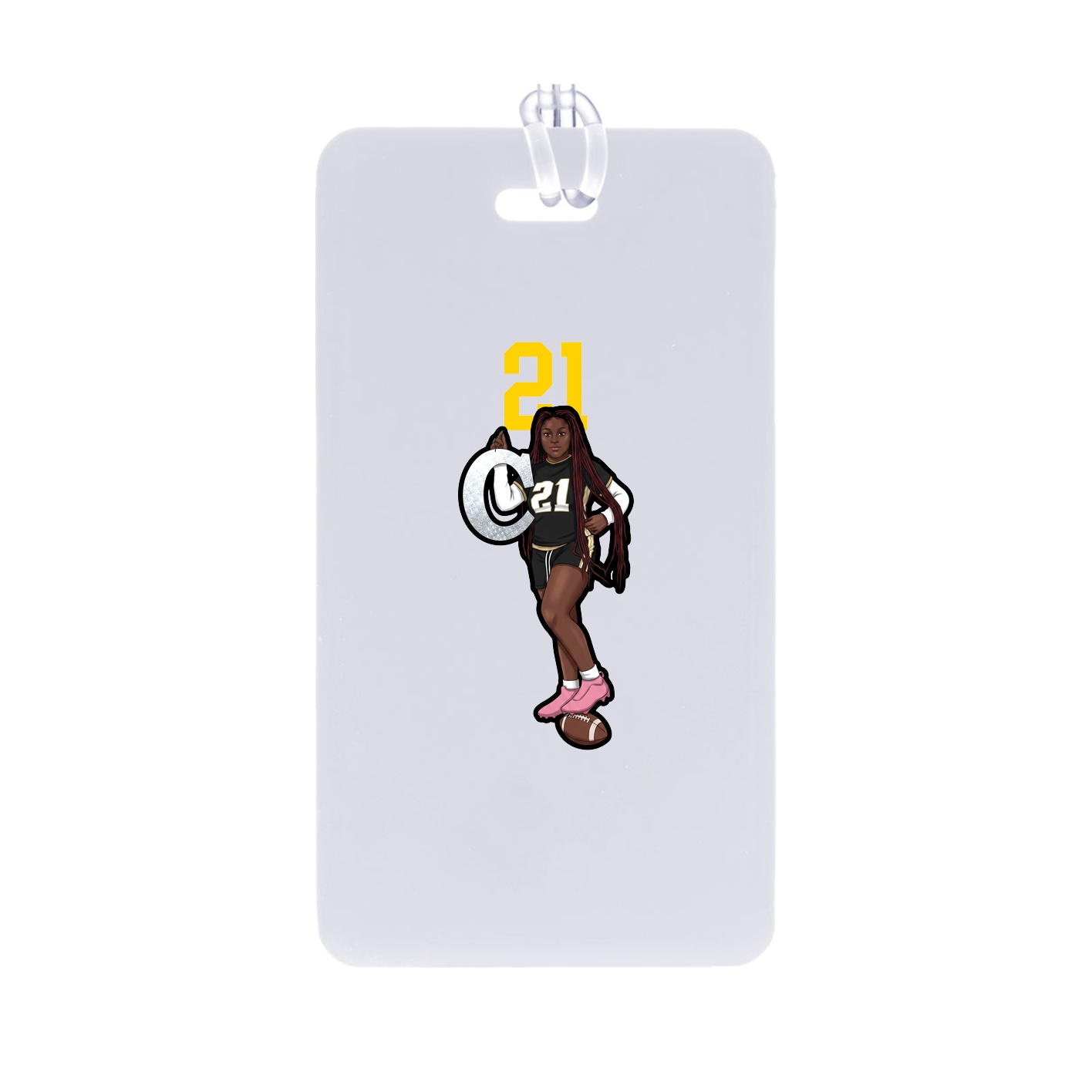 Bag Tag — Number Top in Classic