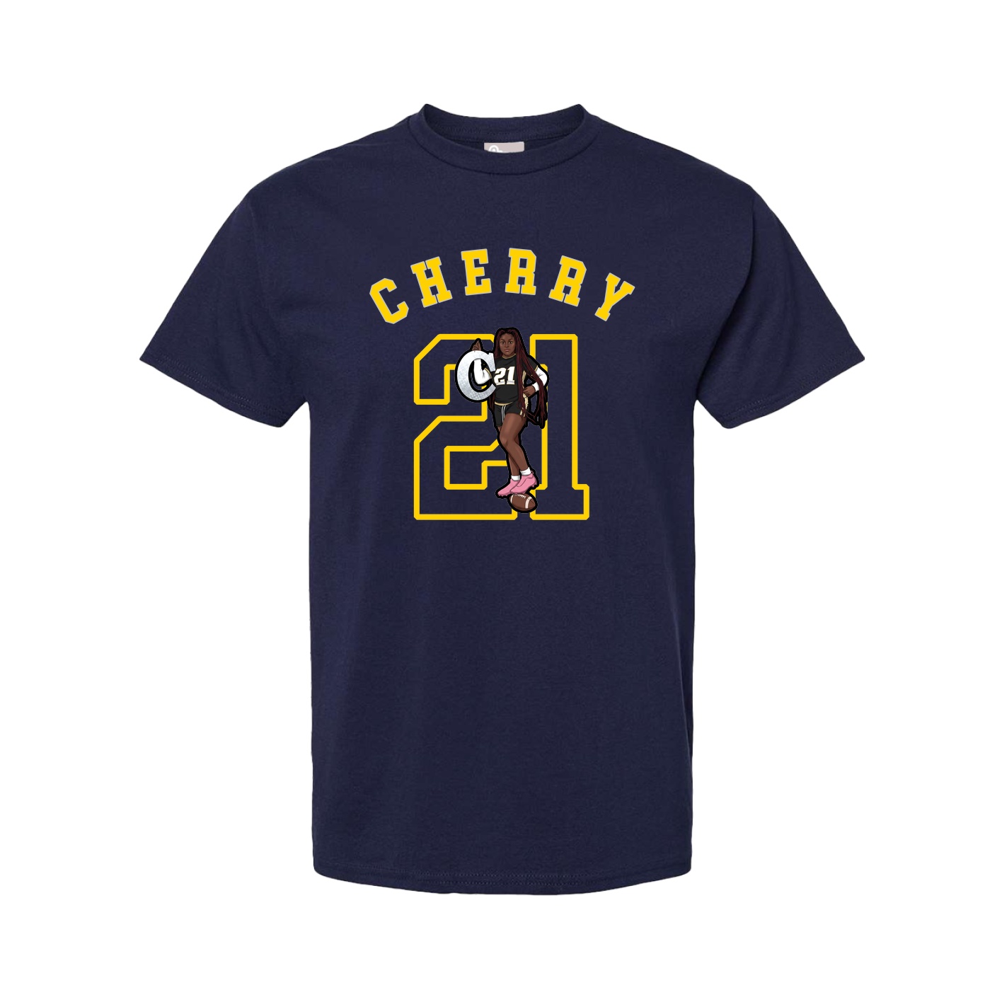 Youth Tee — Shirsey Arch in Navy