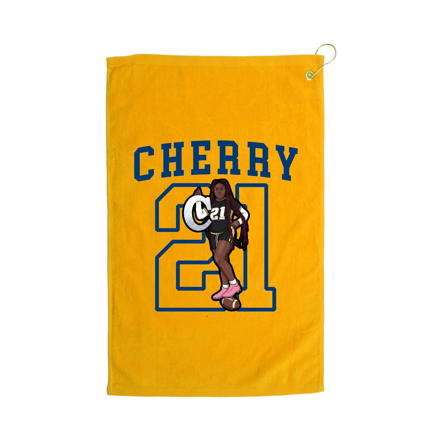 Golf Towel — Shirsey in Gold
