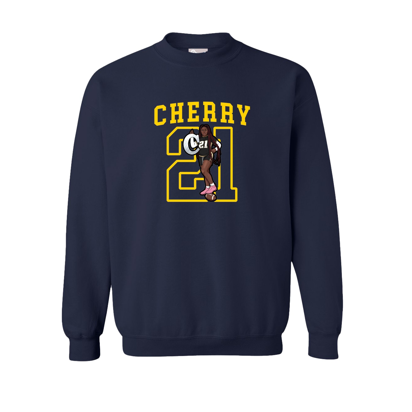 Fleece Crew — Shirsey in Navy