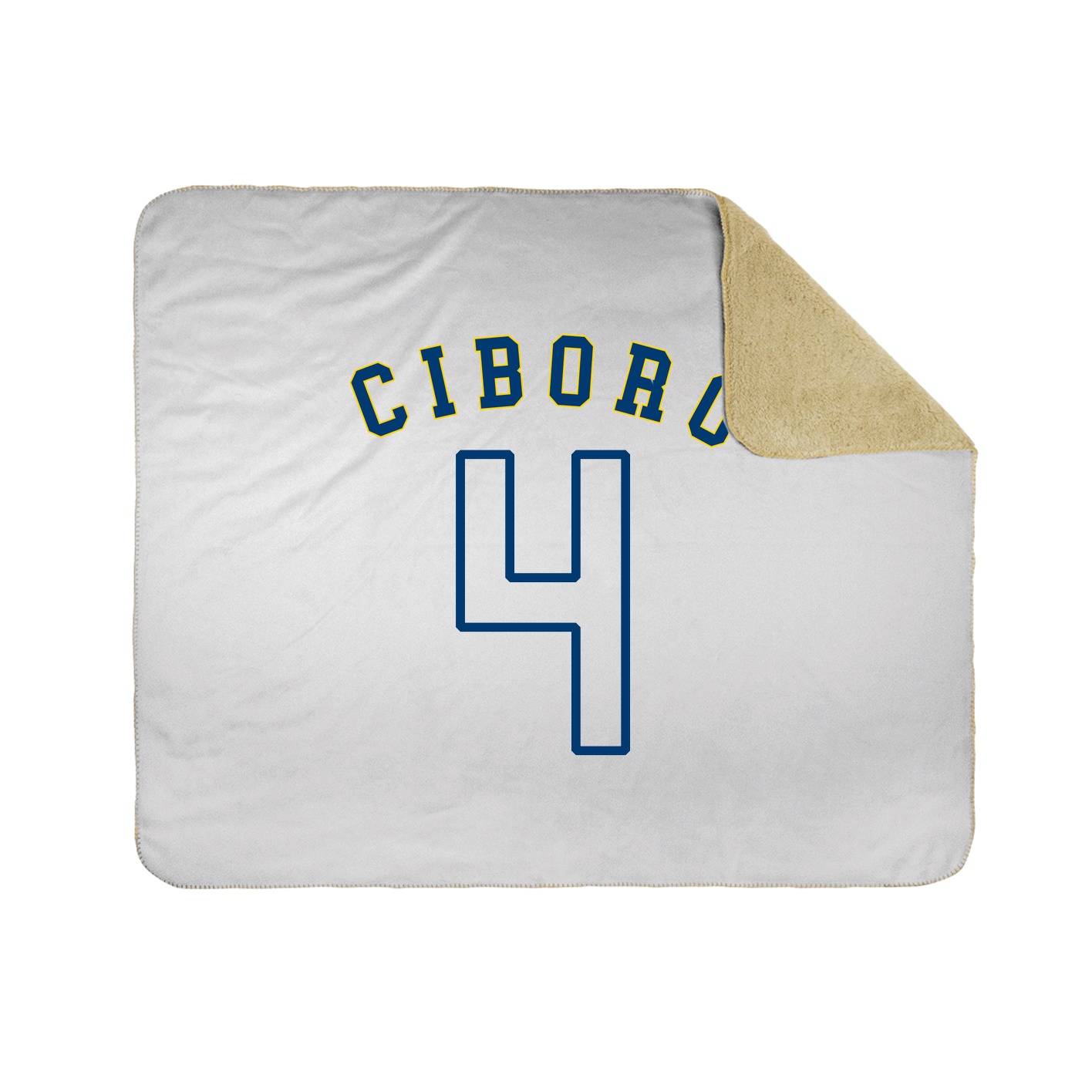 Throw Blanket — Shirsey Arch in White
