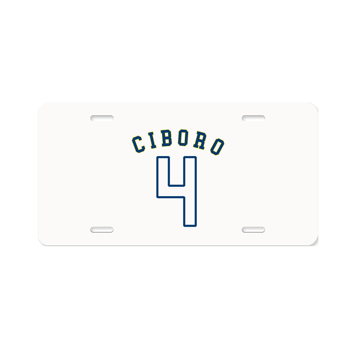 License Plate — Shirsey Arch in Classic